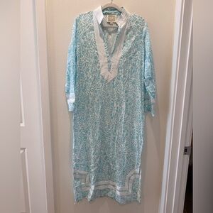 Sail to Sable Classic Maxi Tunic Dress Size Large